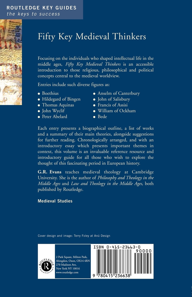 Fifty Key Medieval Thinkers