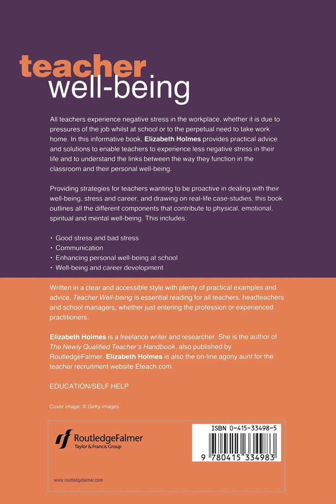 Teacher Well-Being