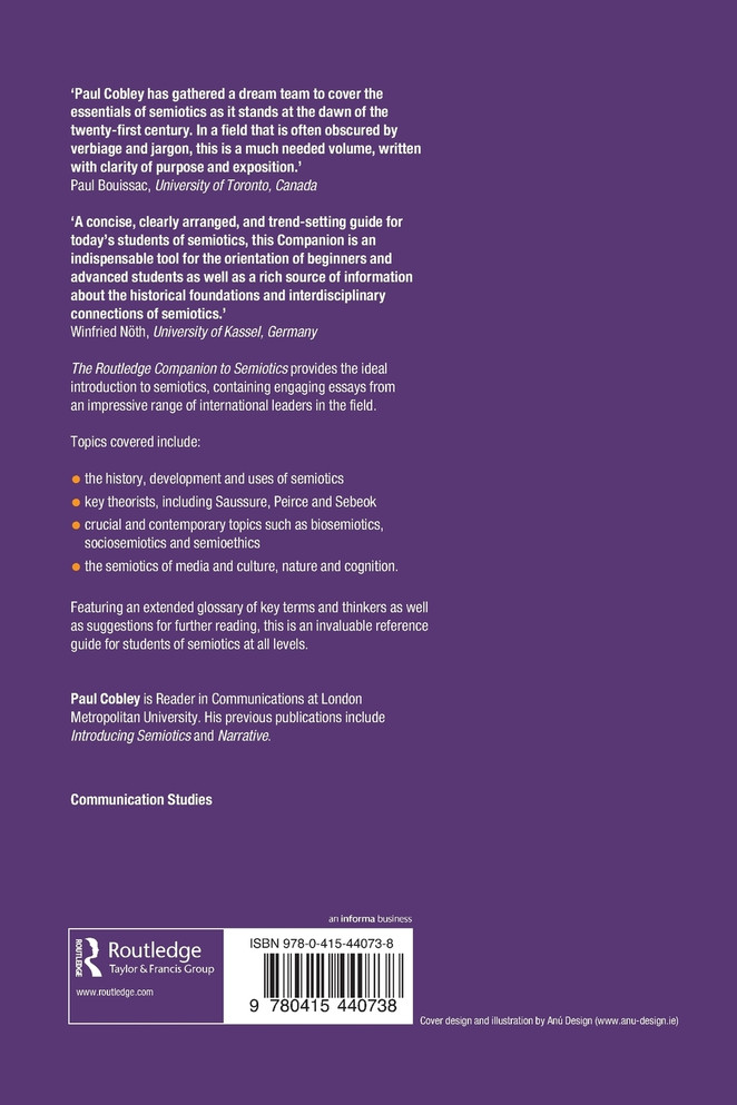 The Routledge Companion to Semiotics