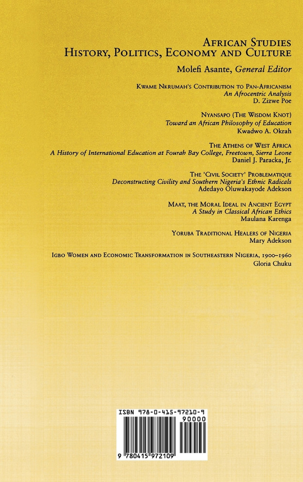 Igbo Women and Economic Transformation in Southeastern Nigeria, 1900-1960
