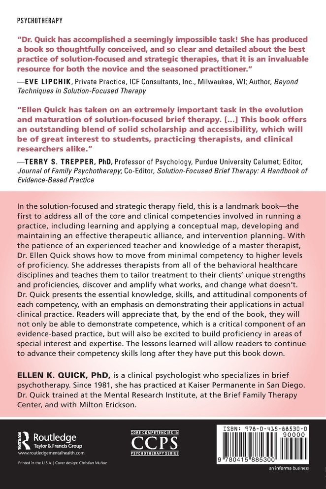 Core Competencies in the Solution-Focused and Strategic Therapies