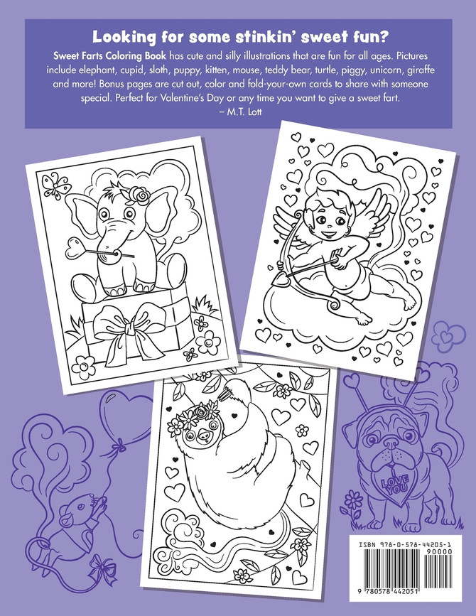 Sweet Farts Coloring Book