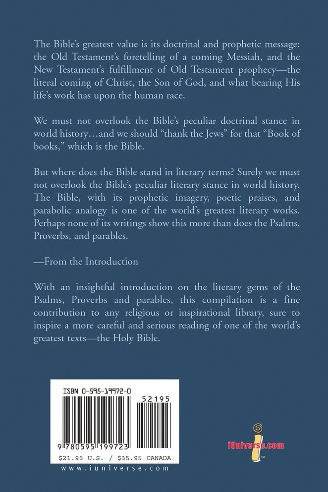 Psalms, Proverbs, and Parables