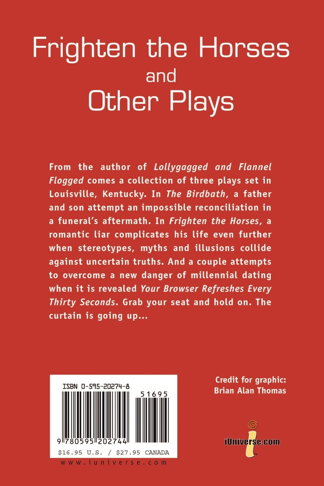 Frighten the Horses and Other Plays