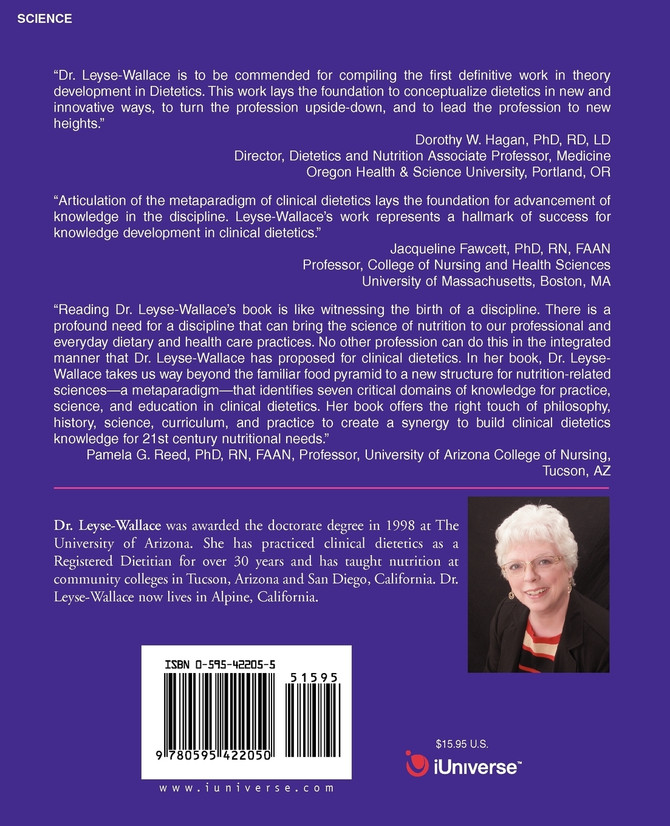 The Metaparadigm of Clinical Dietetics