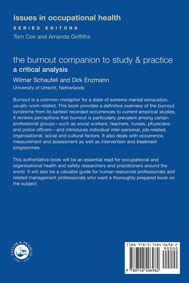 The Burnout Companion To Study And Practice
