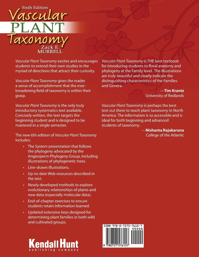 Vascular Plant Taxonomy