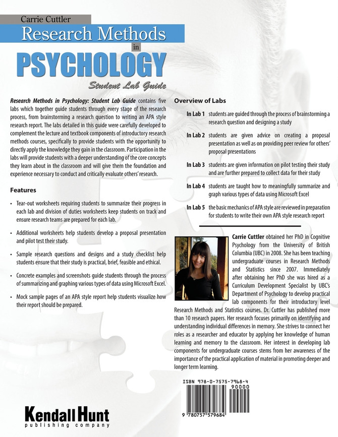 Research Methods Psych SG