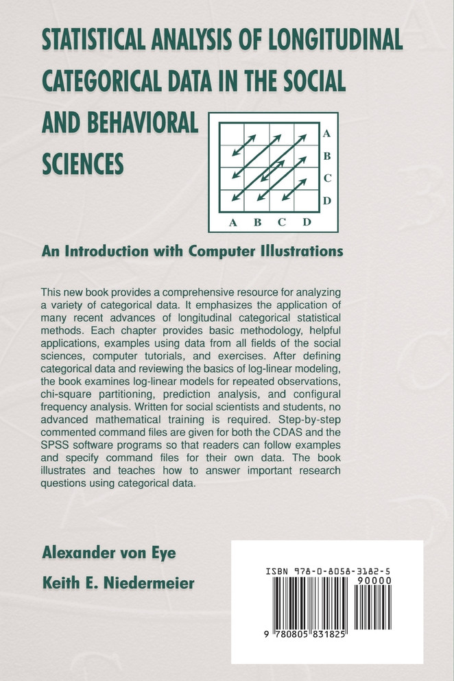 Statistical Analysis of Longitudinal Categorical Data in the Social and Behavioral Sciences