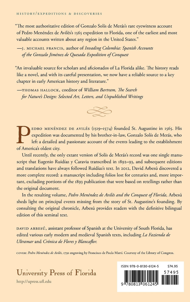 Pedro Menéndez de Avilés and the Conquest of Florida