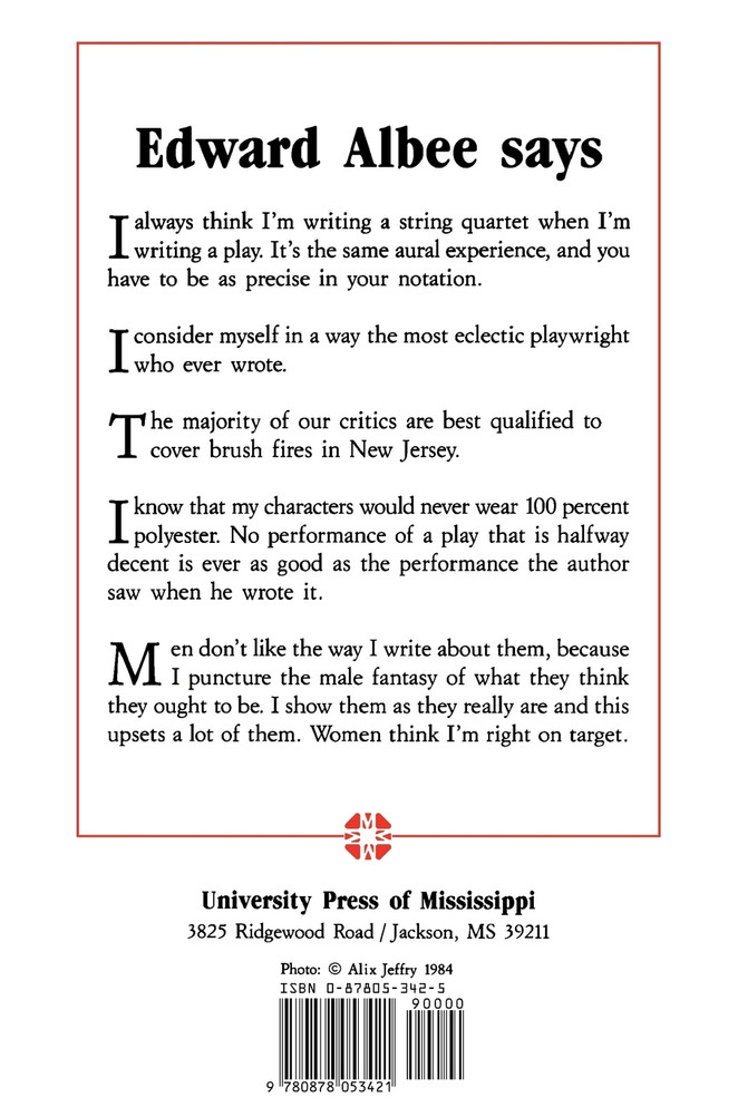 Conversations with Edward Albee