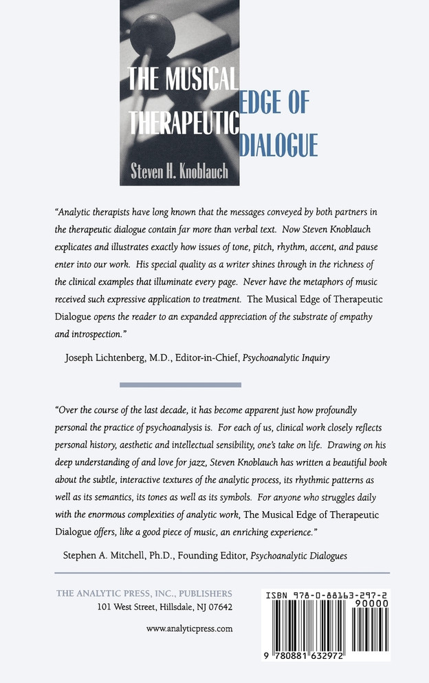 The Musical Edge of Therapeutic Dialogue