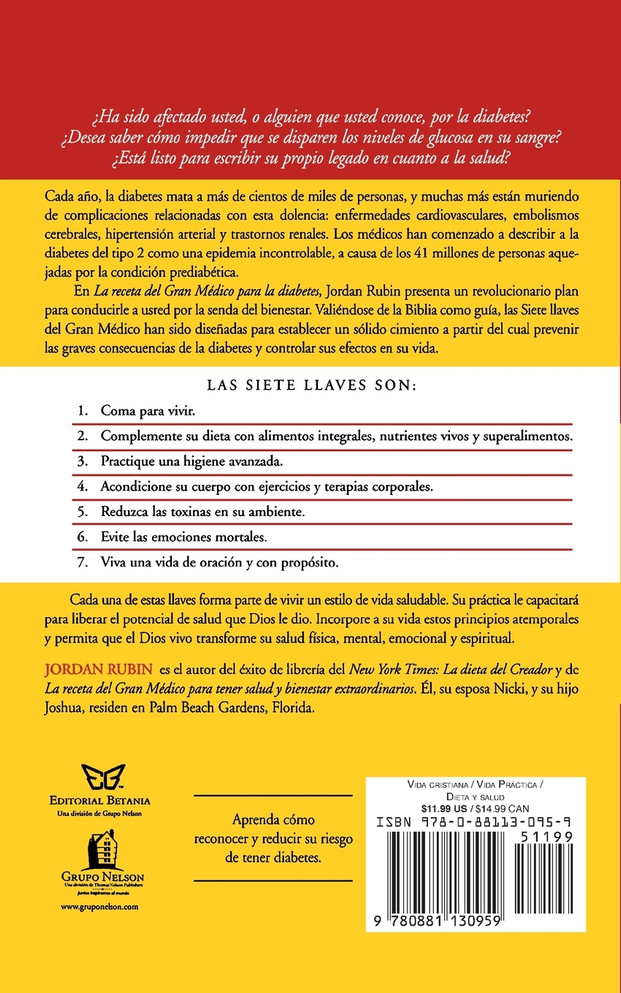 La Receta del Gran Medico Para La Diabetes