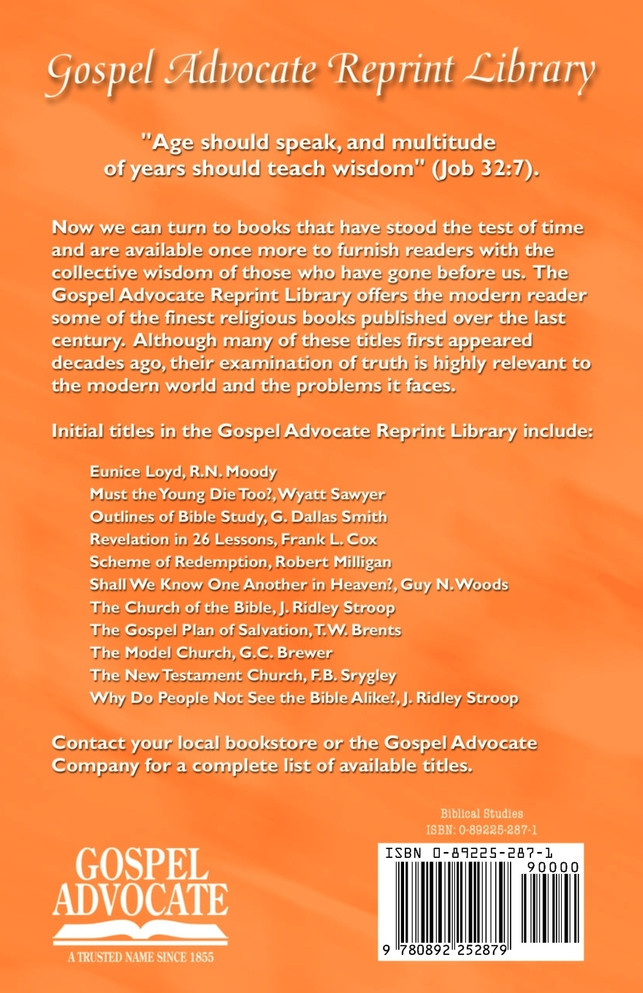 Outlines of Bible Study