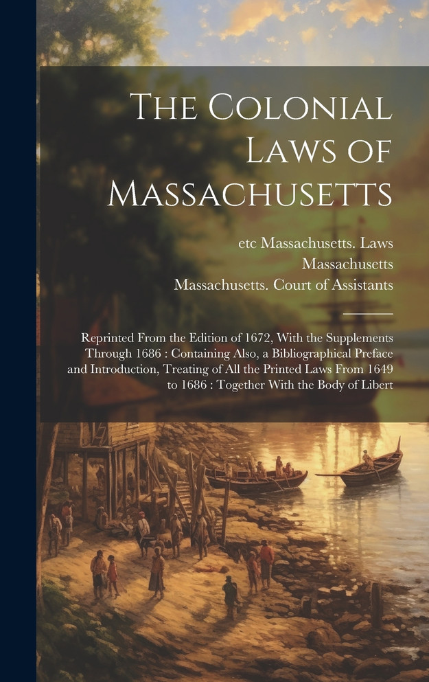 The Colonial Laws of Massachusetts