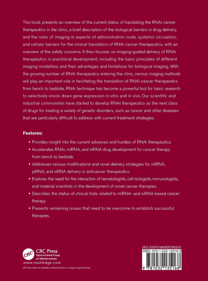 RNA Delivery Function for Anticancer Therapeutics