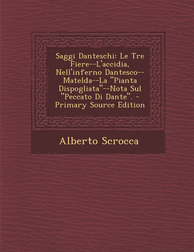 Saggi Danteschi
