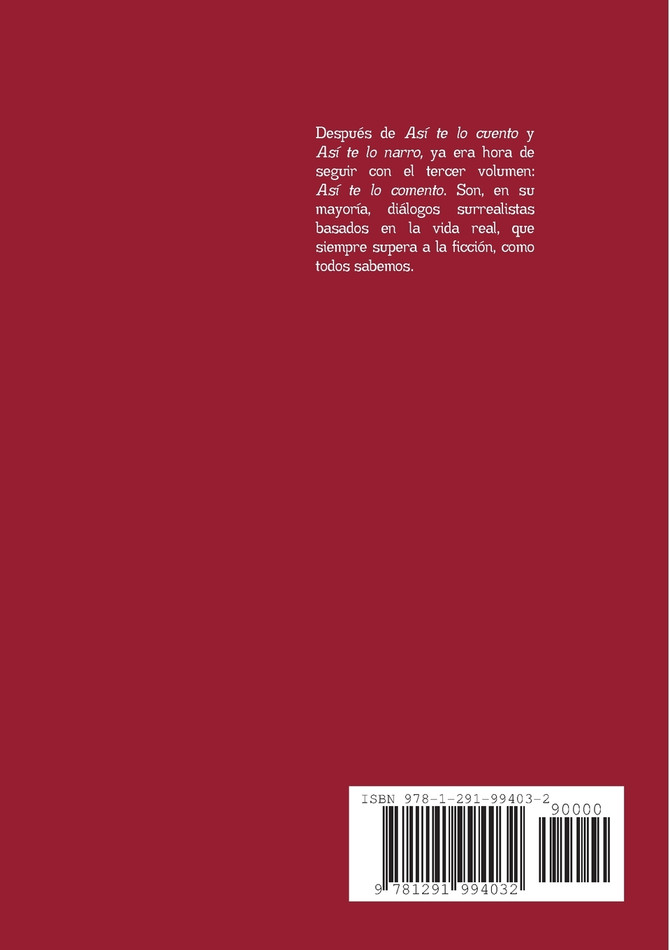 ¡Así te lo comento!