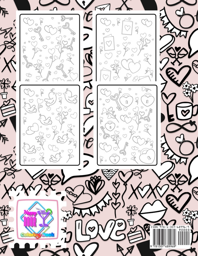 Valentine Day Coloring Book