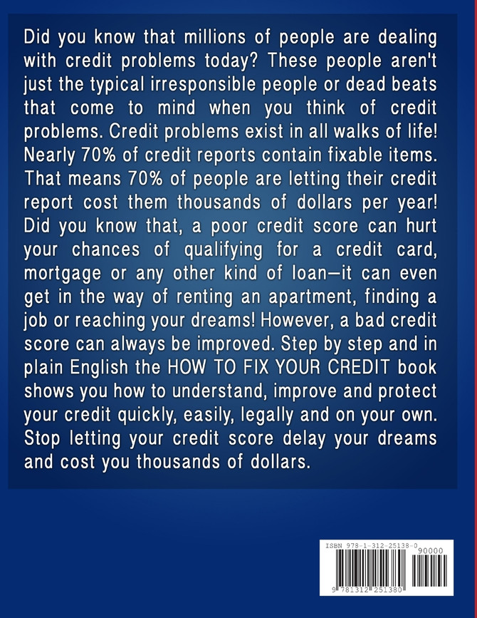 How To Fix Your Credit