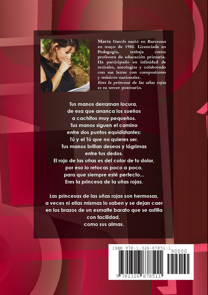 Eres la princesa de las uñas rojas