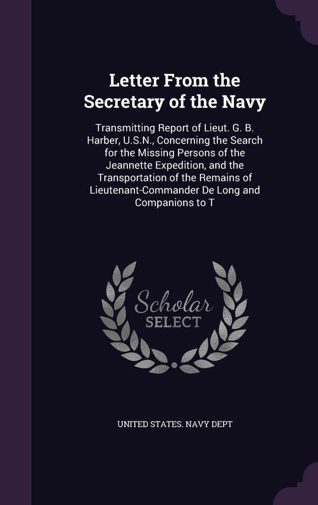 Letter From the Secretary of the Navy