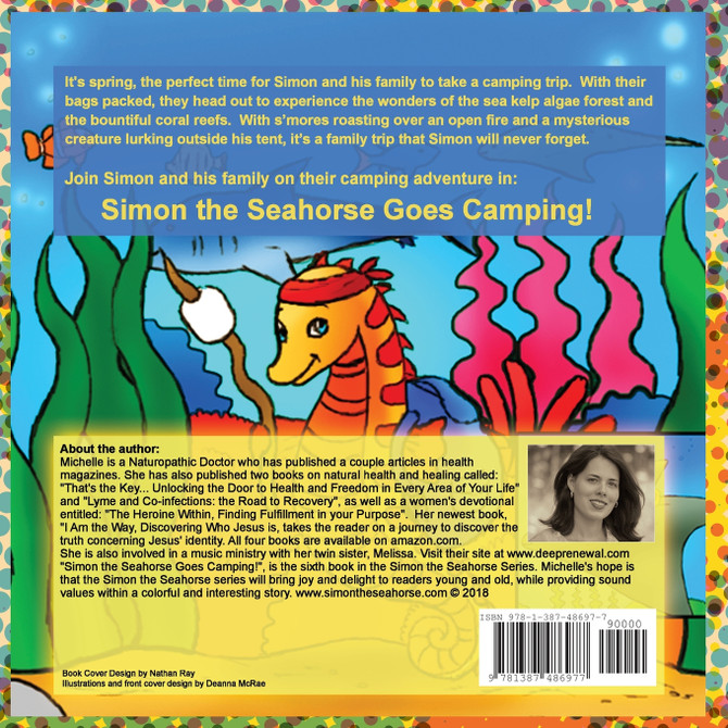 Simon the Seahorse Goes Camping!