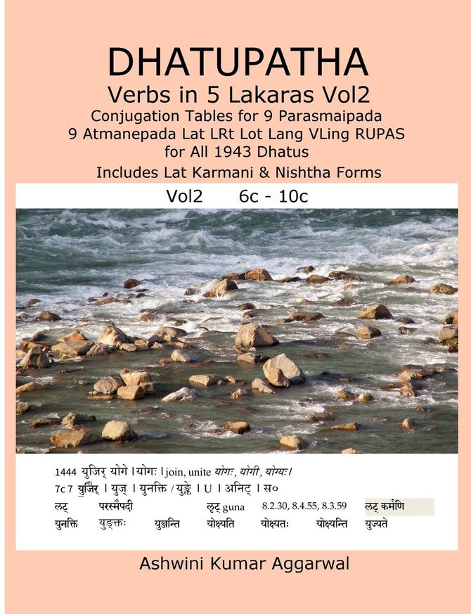 Dhatupatha Verbs in 5 Lakaras Vol2