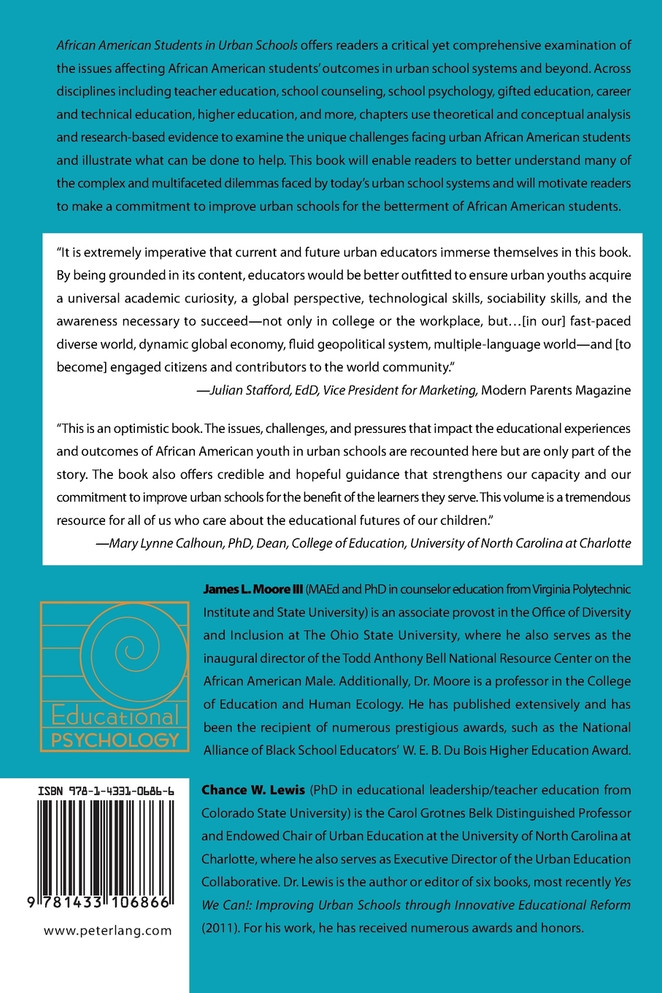 African American Students in Urban Schools