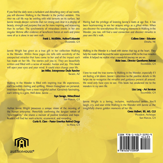 Walking in the Wonder