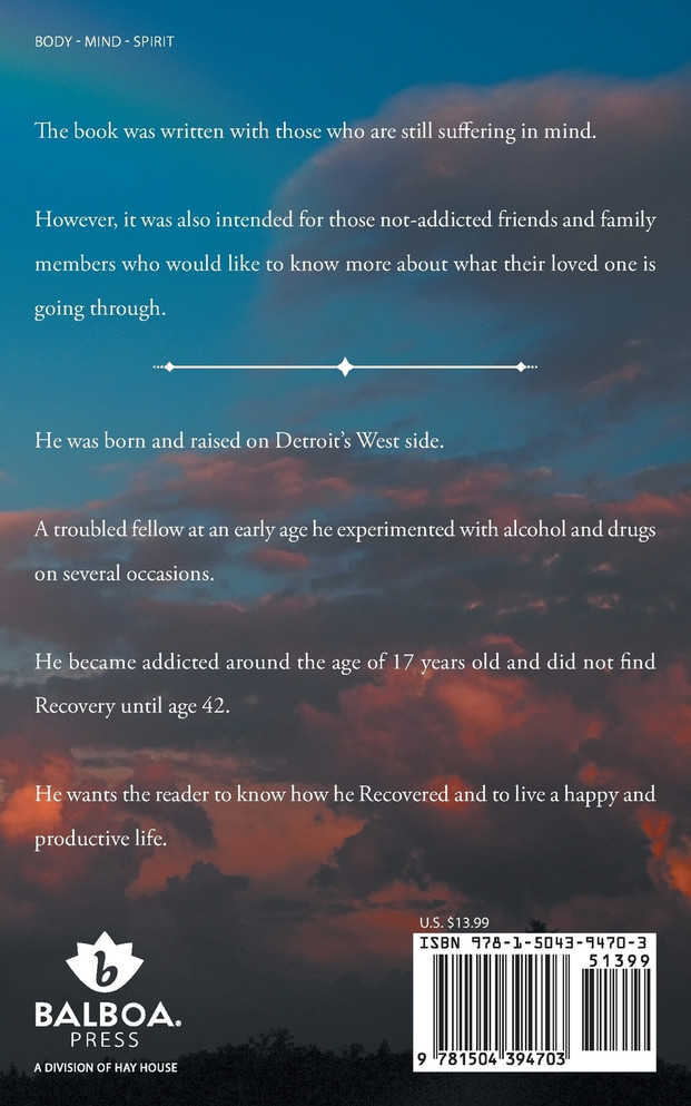 My Recovery from Alcohol and Drugs