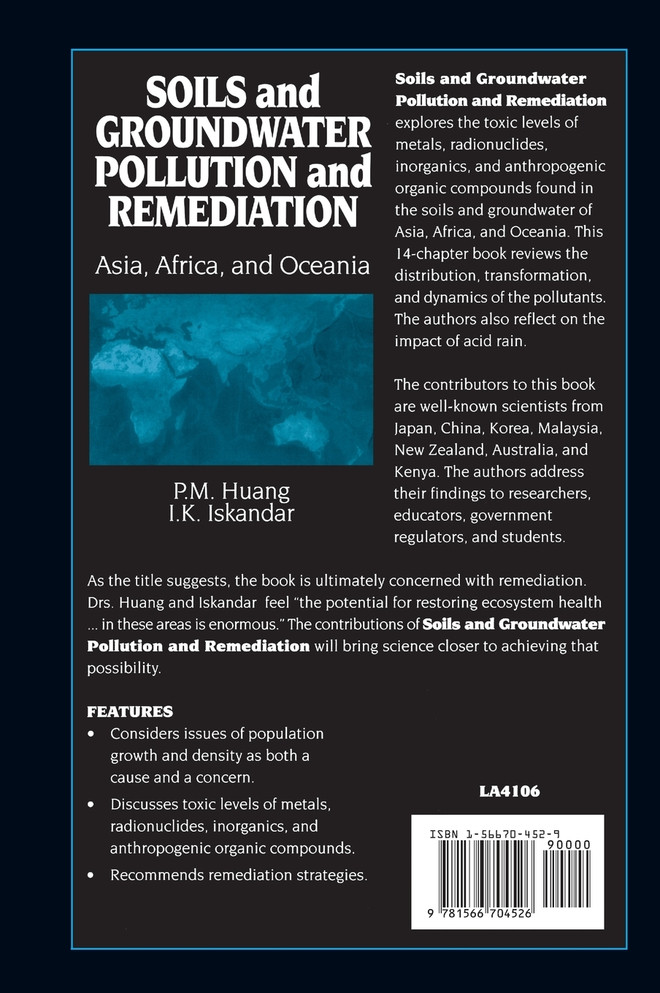 Soils and Groundwater Pollution and Remediation