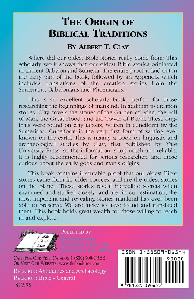 The Origin of Biblical Traditions