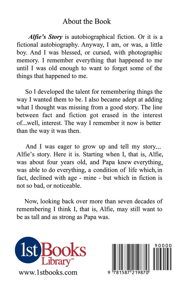 Alfie's Story