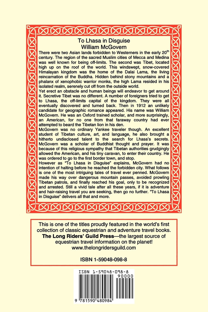 To Lhasa in Disguise