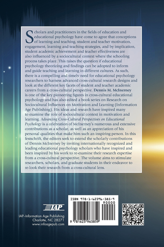 Advancing Cross-Cultural Perspectives on Educational Psychology