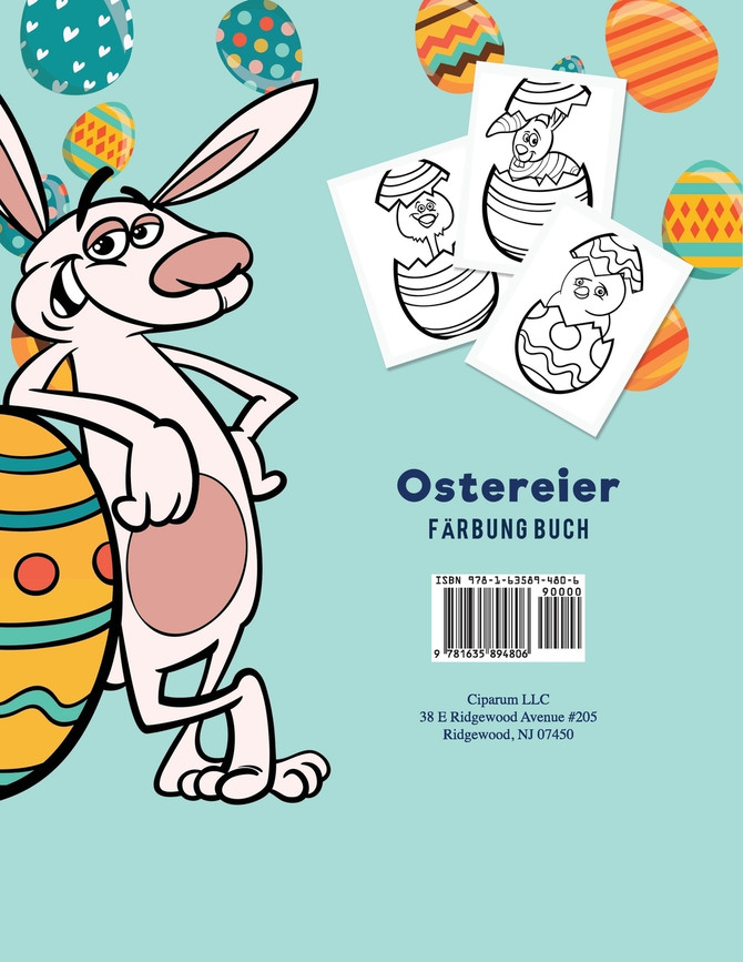 Ostereier Färbung Buch