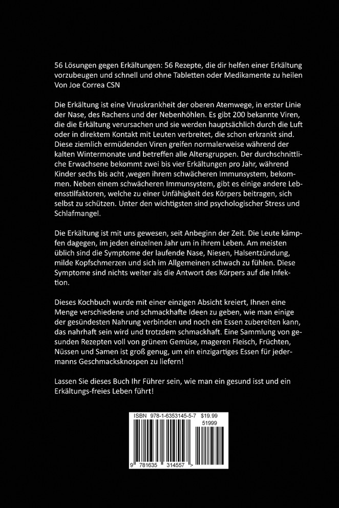 56 Lösungen gegen Erkältungen