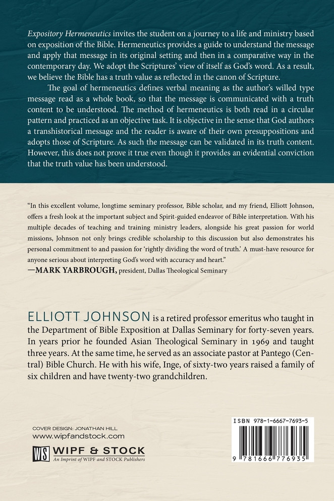 Expository Hermeneutics