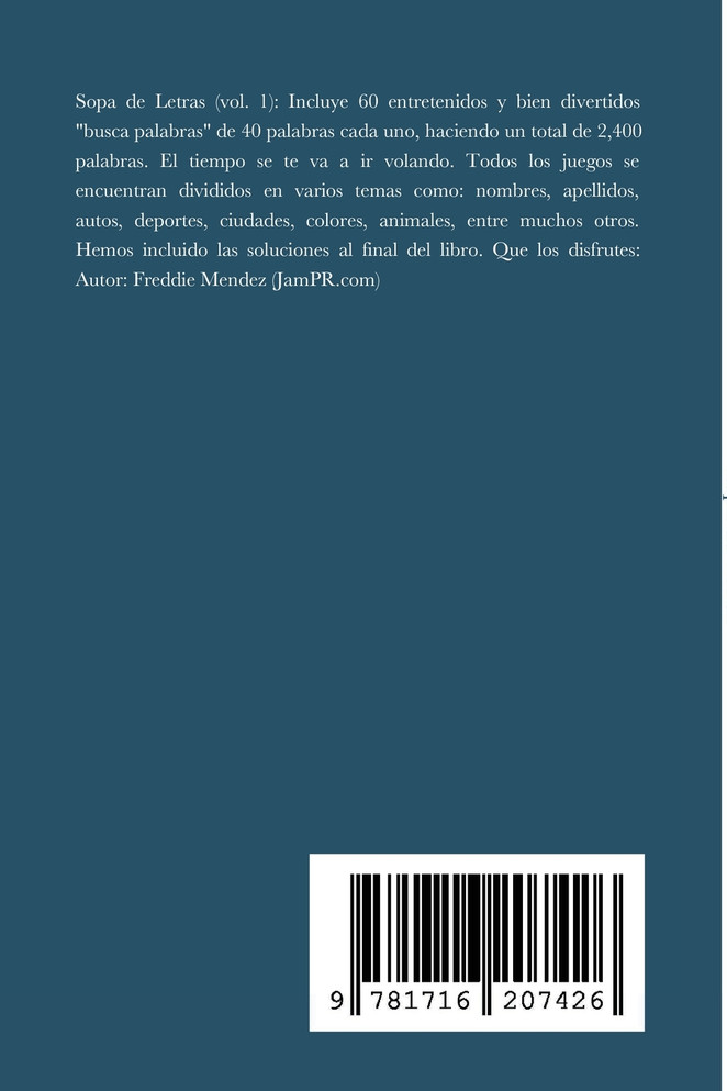 Sopa de Letras (vol. 1)