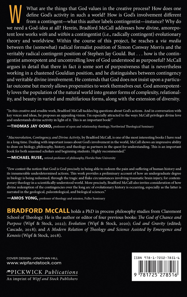 Macroevolution, Contingency, and Divine Activity
