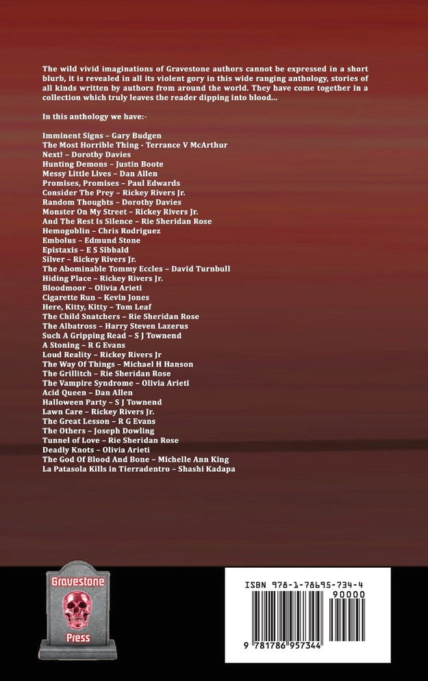 Dipping Into Blood (Hardback Edition)