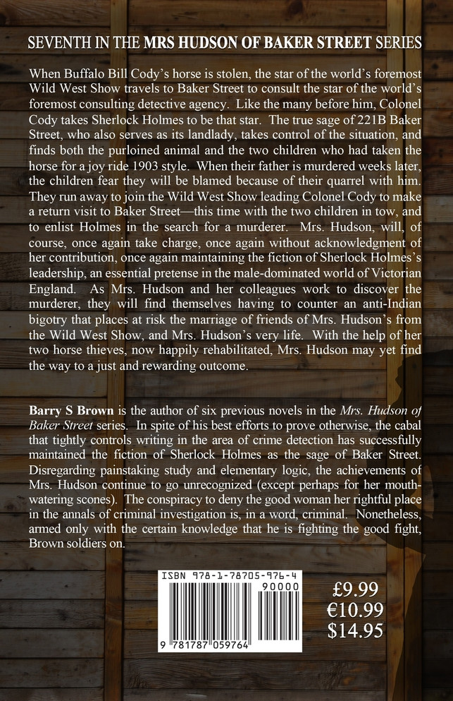 Mrs. Hudson and The Wild West