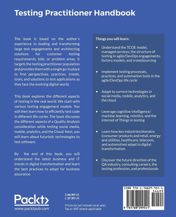 Testing Practitioner Handbook