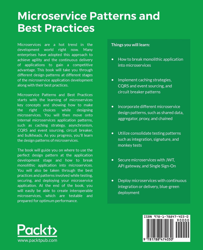 Microservice Patterns and Best Practices