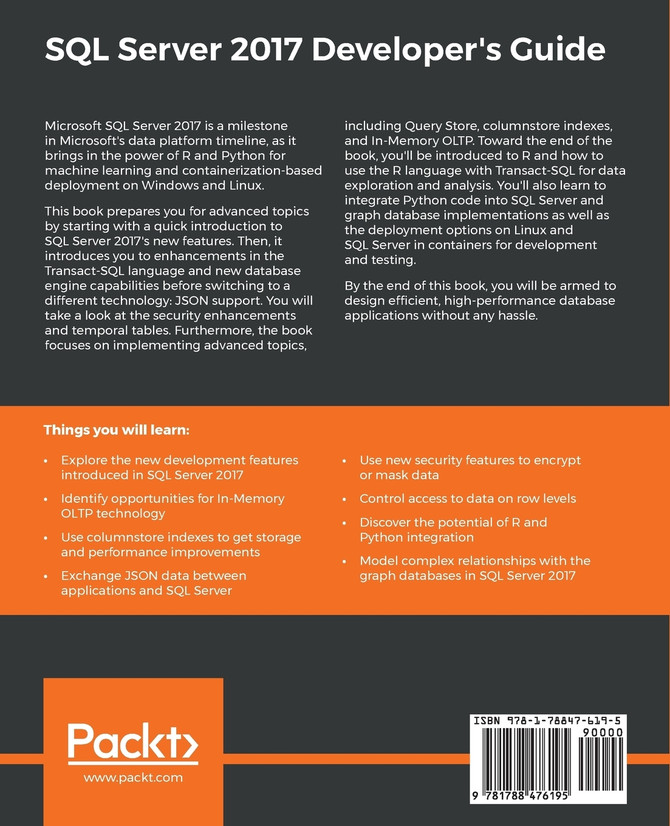 SQL Server 2017 Developer???s Guide