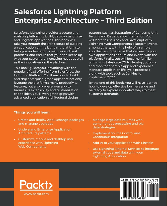 Salesforce Lightning Platform Enterprise Architecture