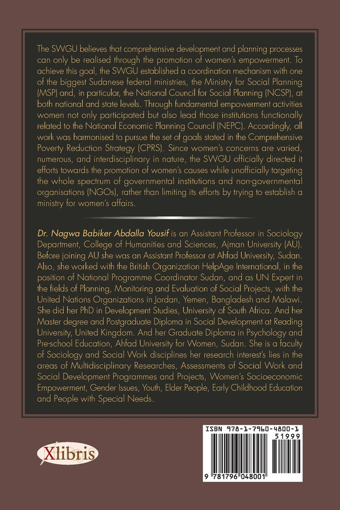 Socioeconomic Empowerment of Women in Sudan Learning Experiences