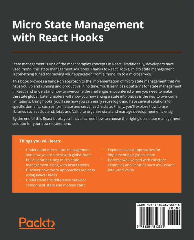 Micro State Management with React Hooks