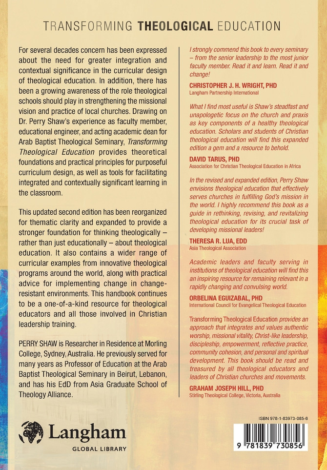 Transforming Theological Education, 2nd Edition
